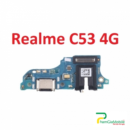 Thay Cụm Sạc, Chui Sạc Oppo Realme C53 4G RMX3760 Sạc Chập Chờn, Không Vào Pin